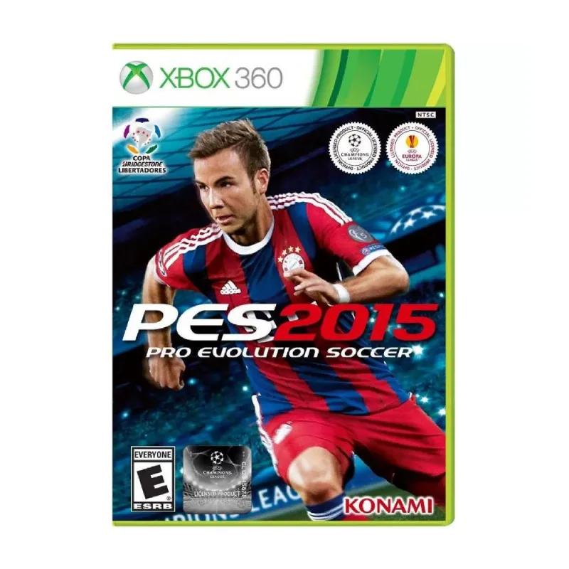 Jogo Mídia Física Pes Pro Evolution Soccer 2015 Xbox 360