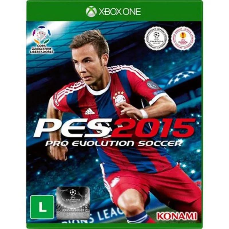 Jogo Mídia Física Pro Evolution Soccer 2015 Lacrado - Xone