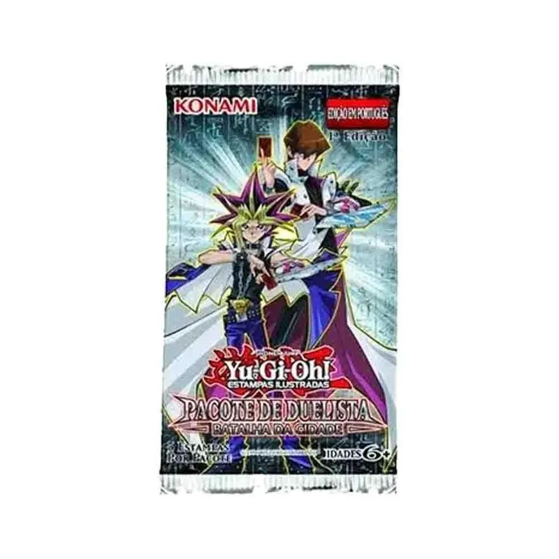 Yu Gi Oh Booster Pacote Duelista Batalha Da Cidade Jogo