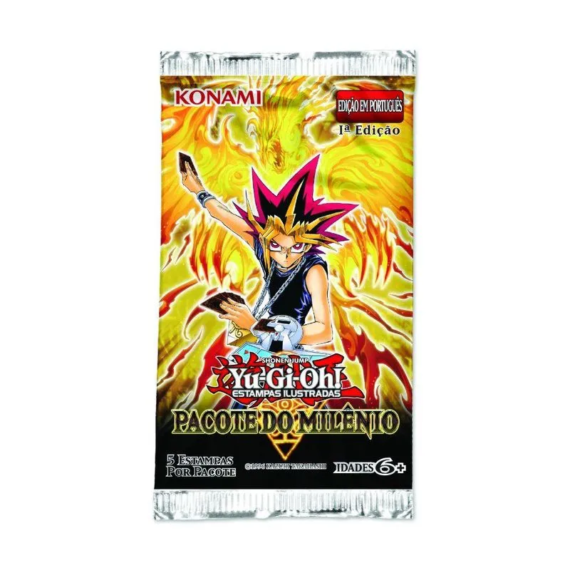 YUGIOH PACOTE DO MILÊNIO BOOSTER