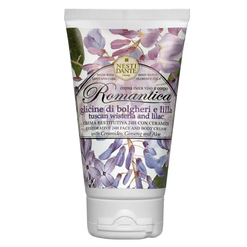 Hidratante Corporal Nesti Dante Romântica Glicínia Toscana e Lilás 150ml