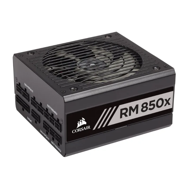 Fonte Corsair RM850x - 850W, 80 Plus Gold, Modular, Preto - CP-9020200-WW