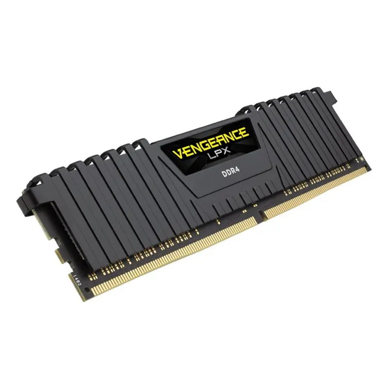 Memória DDR4 - 8GB (1x 8GB) / 3.200MHz - Corsair Vengeance LPX Black - CMK8GX4M1Z3200C16
