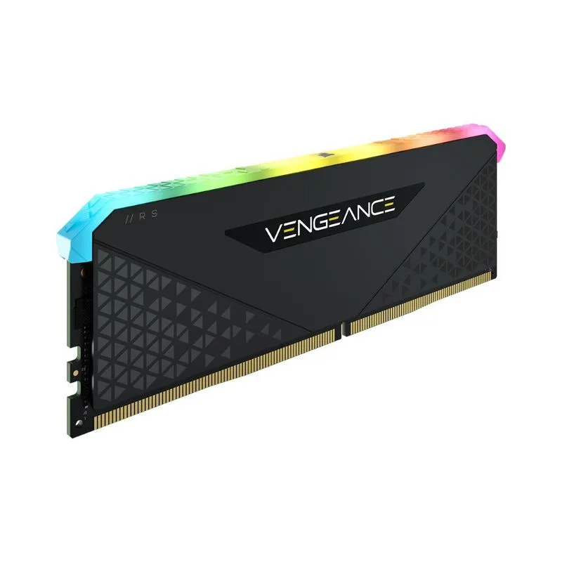 Memória DDR4 - 16GB (1x 16GB) / 3.200MHz - Corsair Vengeance RGB RS - CMG16GX4M1E3200C16