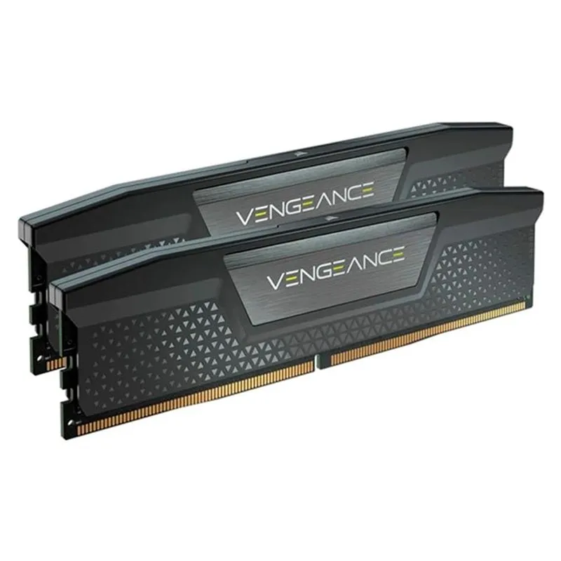 Memória DDR5 - 32GB (2x16GB) / 5.600MHz Corsair Vengeance Black - CMK32GX5M2B5600C36