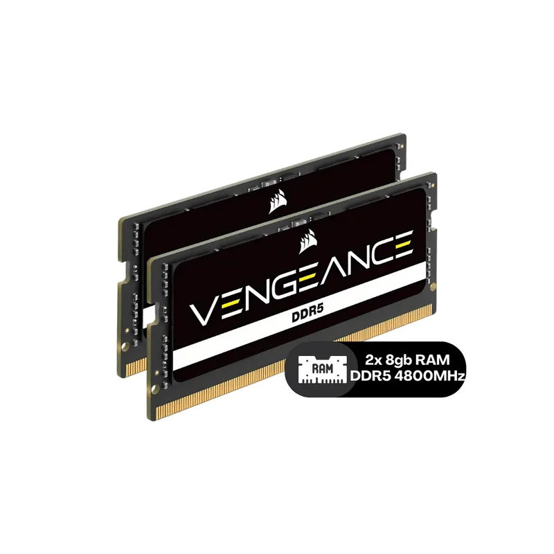 Memória Ram Notebook Corsair Vengeance 8GB X2 DDR5 4800MHz