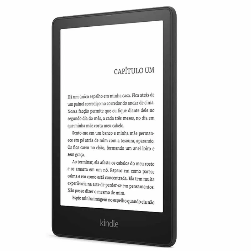 Kindle Amazon Paperwhite 32GB Preto com Tela de 6,8", 300 PPI, Temperatura de Luz Ajustável