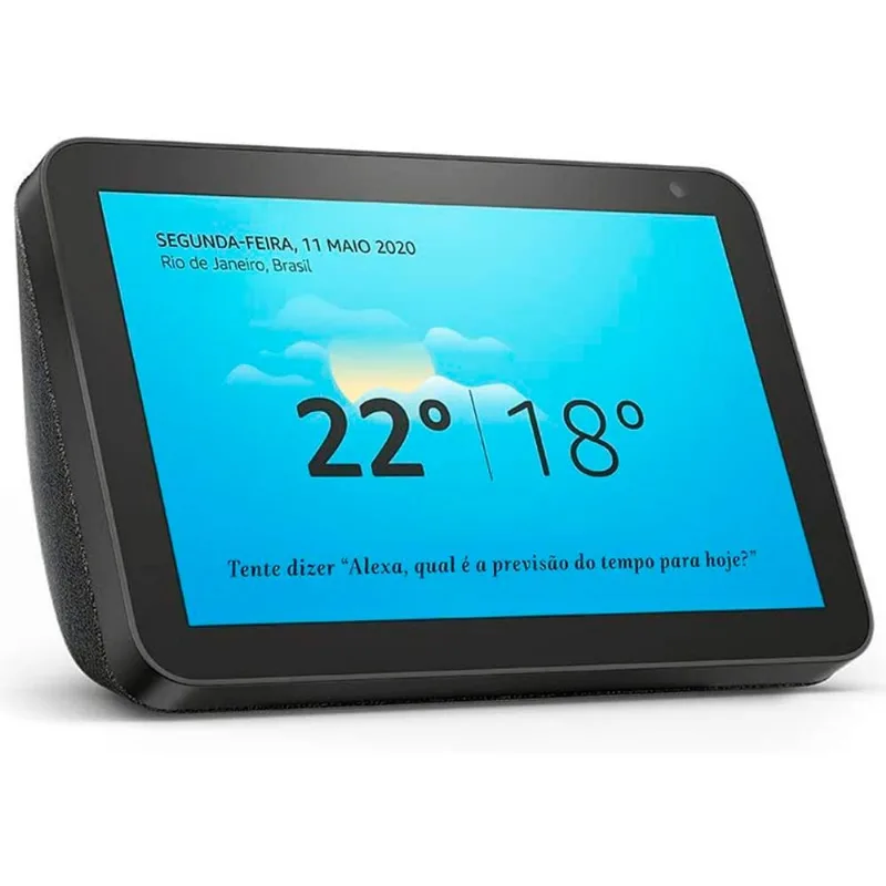Amazon Smart Home Echo Show 8, Tela 8", Alexa, Preto - B07SG8F1QF