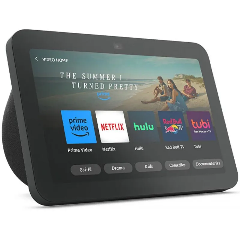 Smart Screen Amazon Echo Show 8 3ª Geração (r85sd6) Alexa Com Wi-fi E Bluetooth