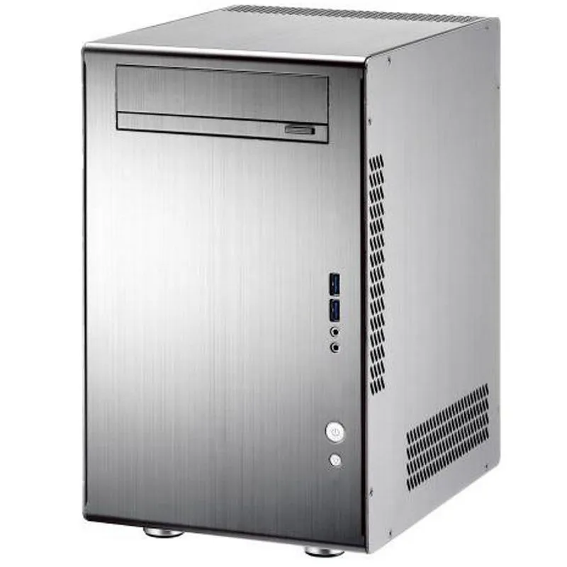 Gabinete Mini ITX - Lian-Li Mini-Q - Prata - PC-Q11A