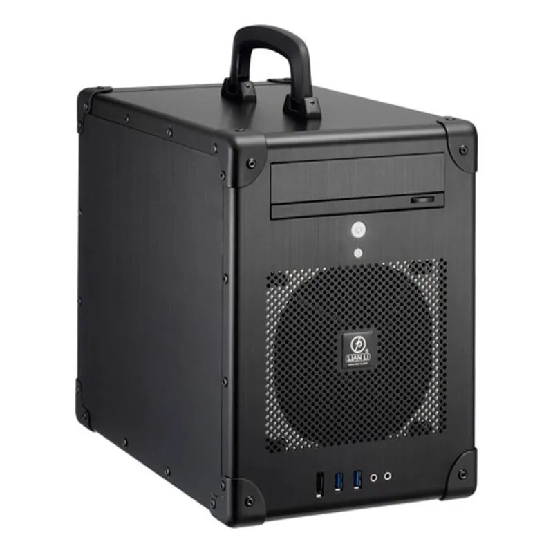 Gabinete mini-ITX - Lian-Li PC-TU200 - Preto - PC-TU200B