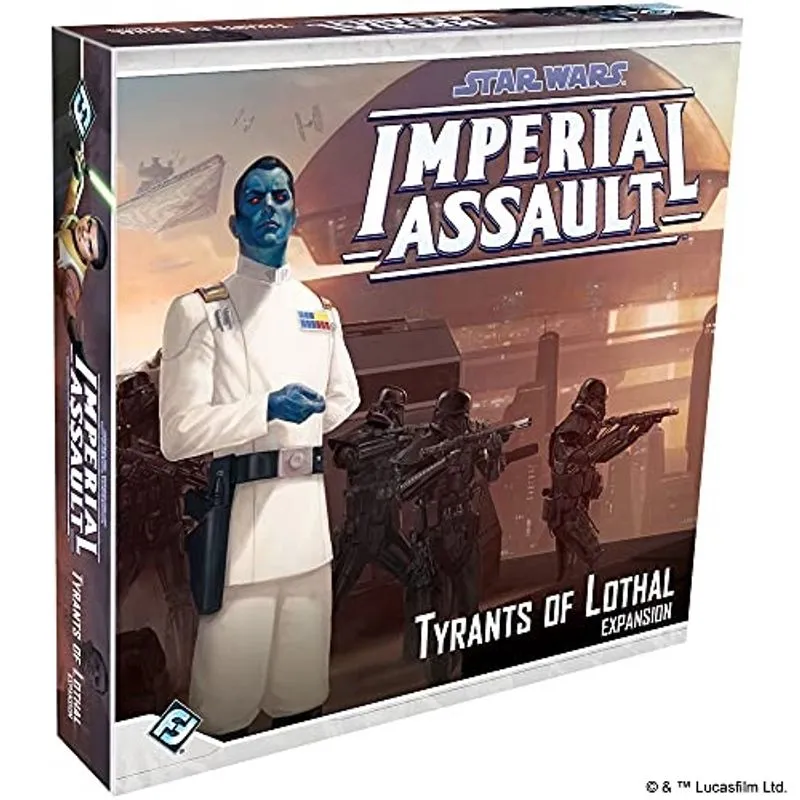Star Wars Imperial Assault Board Game Tiranos de Lothal expansion de Jogo de Estratégia Jogo de Batalha para Adultos e Adolescentes Idade 14 + 1-5 Jogadores Avg. Playtime 1-2 Horas Feito por Fantasy F
