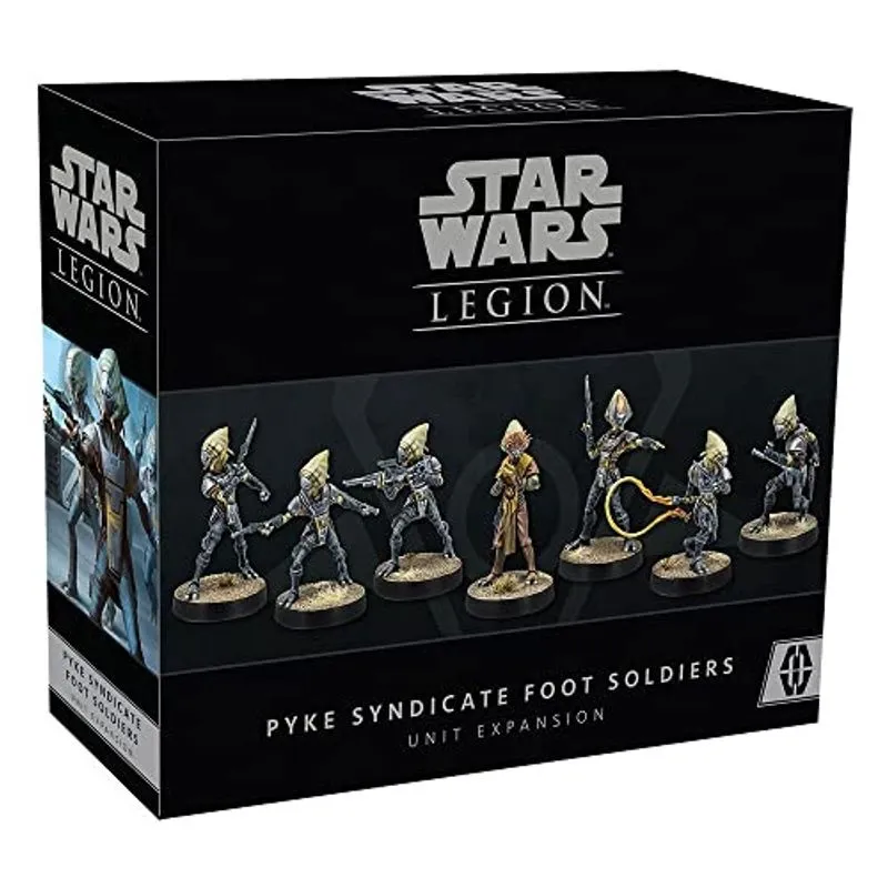 Star Wars Legion Pyke Syndicate Foot Soldiers Expansão Jogo de batalha de miniaturas para dois jogadores Idade 14 + Tempo médio de reprodução 3 horas Feito por Atomic Mass Games (FFGSWL96)