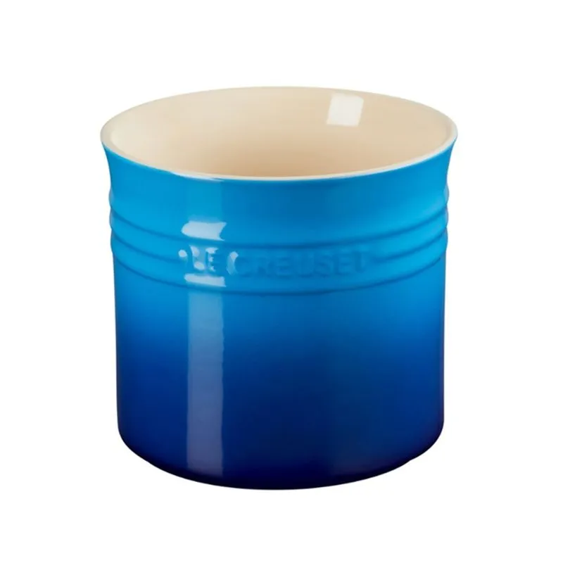 PORTA UTENSÍLIOS LE CREUSET CLÁSSICO 2,3L EM CERÂMICA AZURE BLUE 71501212200001