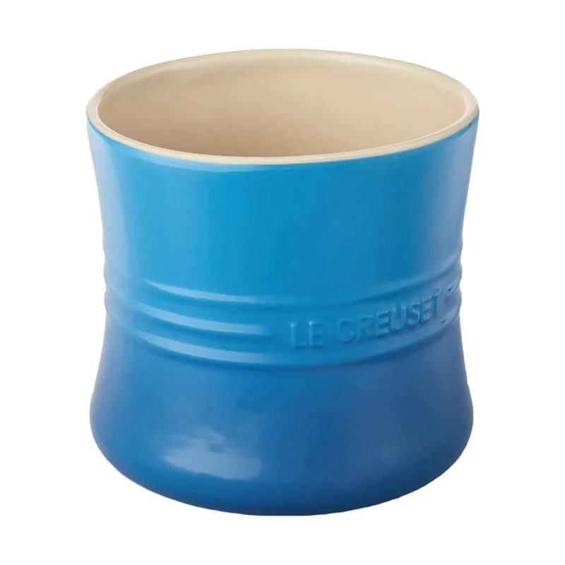 PORTA UTENSILIOS LE CREUSET SIGNATURE 2,3L EM CERÂMICA AZUL MARSEILLE 71502242000001