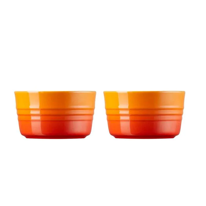 Jogo de 2 Ramekins 240 ml Laranja Le Creuset