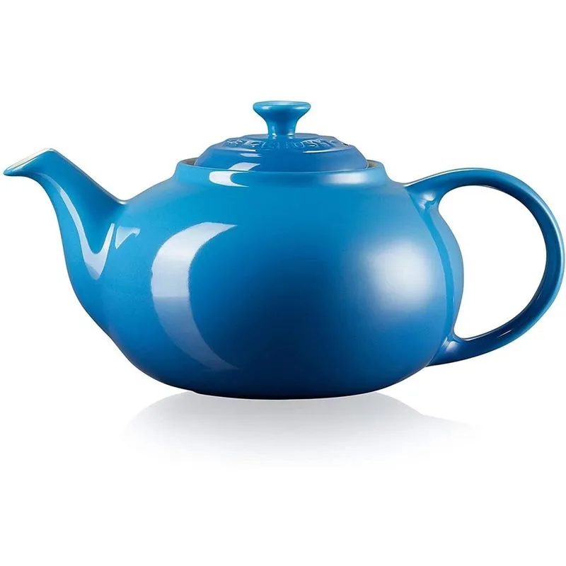 Bule De Cerâmica Classic 1,3 Litros Azul Marseille Le Creuset