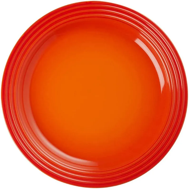 PRATO RASO REDONDO LE CREUSET 27CM LARANJA