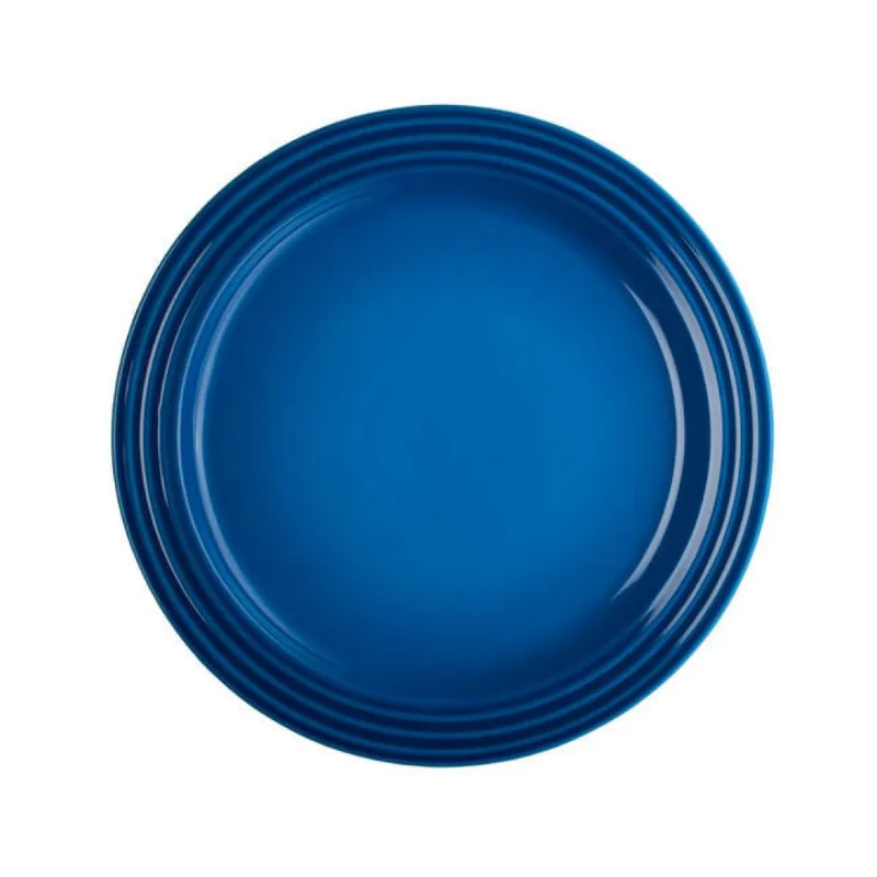 PRATO RASO REDONDO LE CREUSET 27CM Azul Marseille