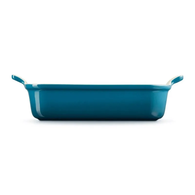 Travessa le creuset retangular heritage 32CM azul deep TEAL71102326420001