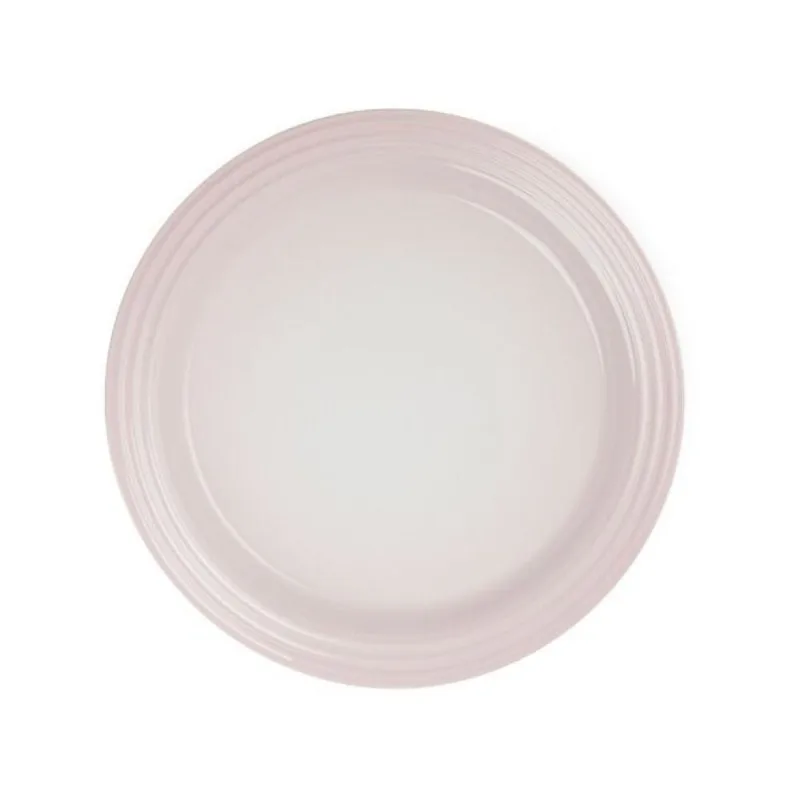 PRATO RASO REDONDO LE CREUSET 27CM SHELL PINK