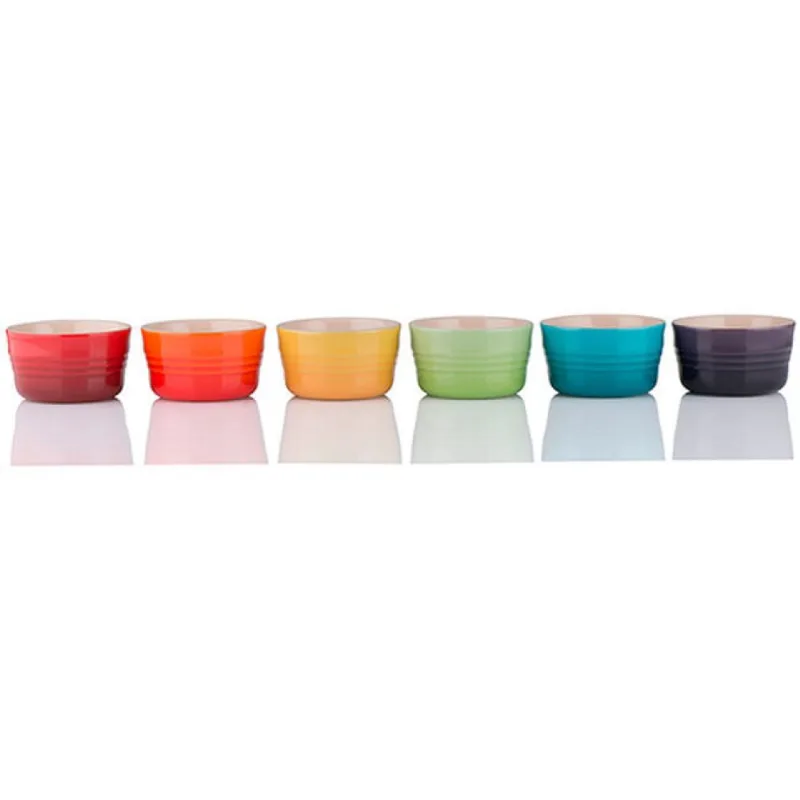 JOGO LE CREUSET SET 6 MINI RAMEKIN GIFT COLLECTION 79134108359030