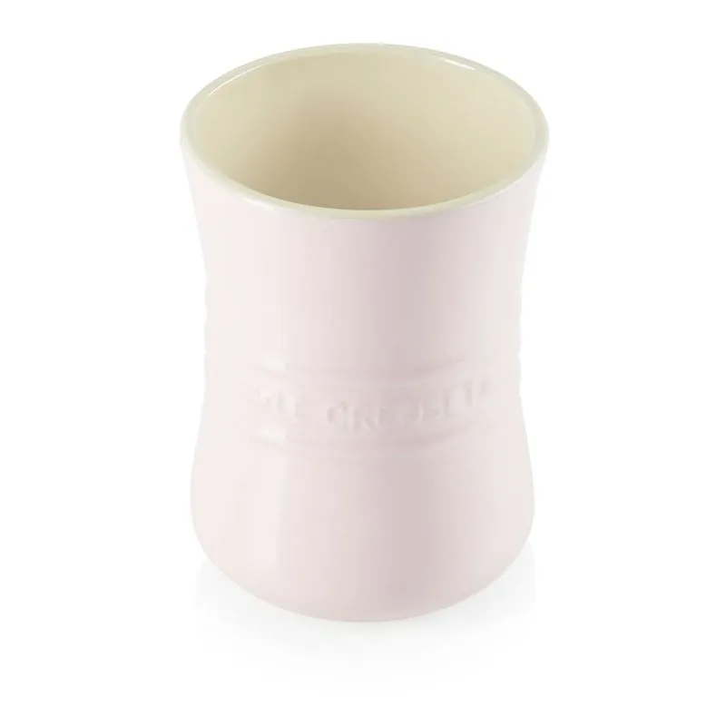 PORTA UTENSILIOS LE CREUSET SIGNATURE 1L EM CERÂMICA SHELL PINK 71502107770001
