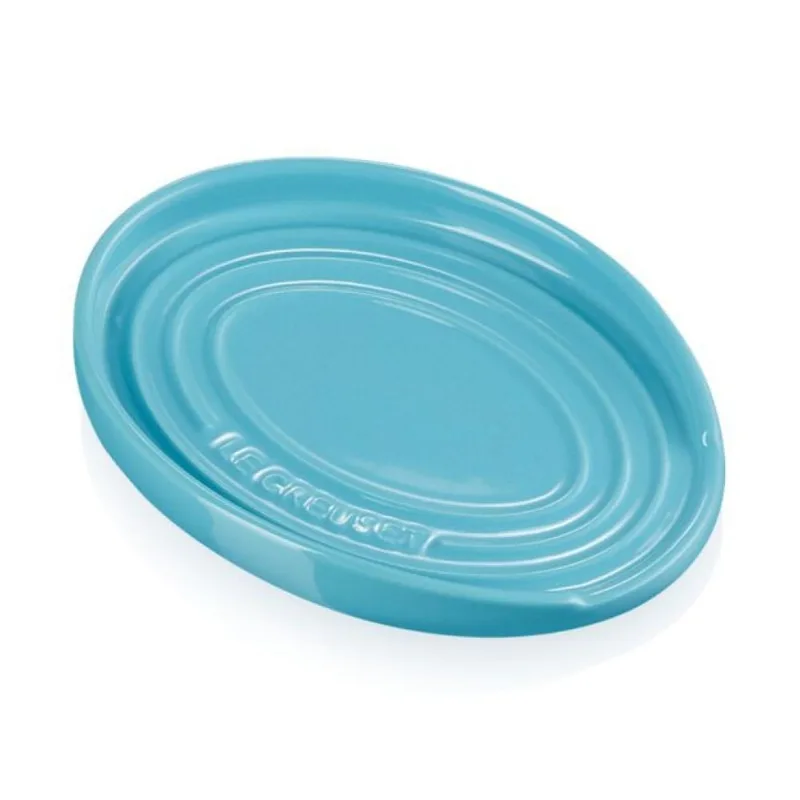 DESCANSO OVAL P/ COLHER LE CREUSET AZUL CARIBE