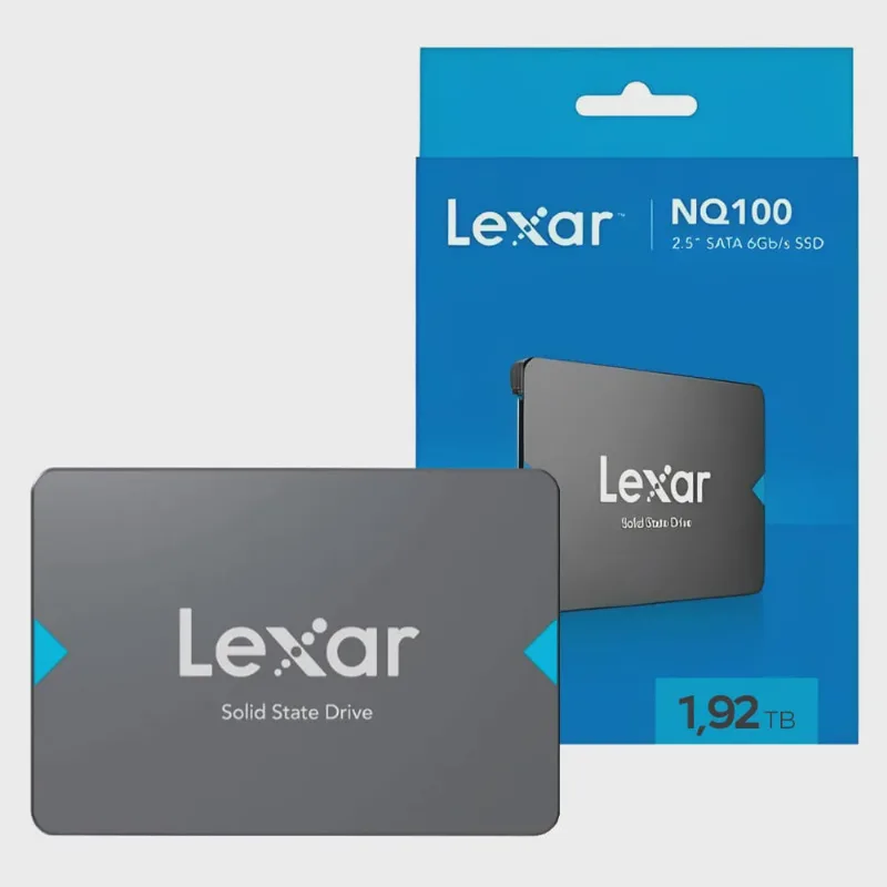 Ssd 1,92Tb 2.5 Sata 3 550mb/s Leit - 445mb/s Grav NQ100 LNQ100X1920G-RNNNU Lexar
