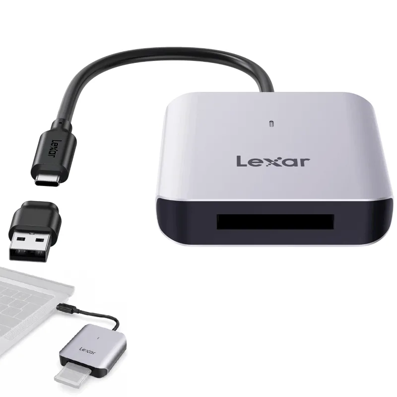 Leitor de Cartão Lexar RW510 CFexpress Type B USB-C 10Gbps