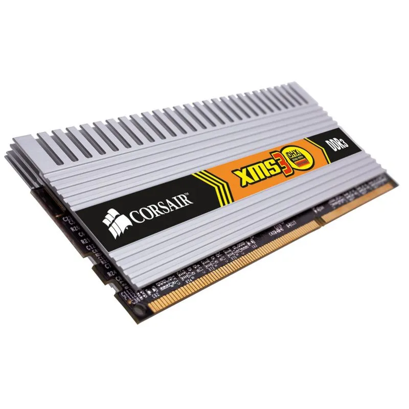 Memória DDR3 - 4GB (2x 2GB) / 1.333MHz - Corsair XMS3 DHX - TW3X4G1333C9DHX G