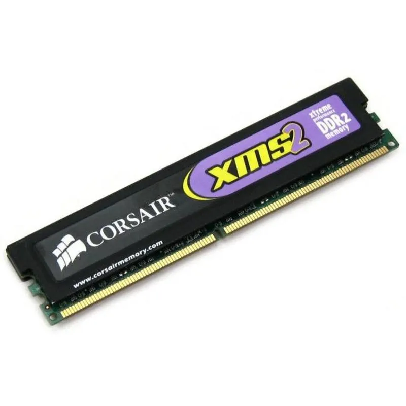 Memória DDR2 - 2GB / 800MHz - Corsair XMS2 - CM2X2048-6400C5
