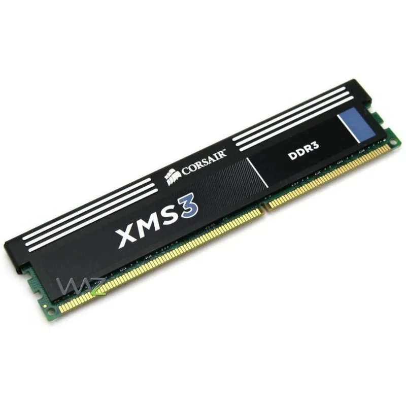 Memória DDR3 - 4GB / 1.600MHz - Corsair XMS3 - CMX4GX3M1A1600C9
