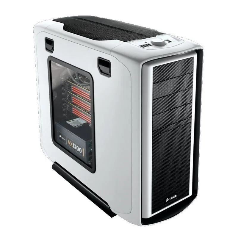 Gabinete ATX - Corsair Graphite 600T White - Branco/Preto - CC600TWM-WHT