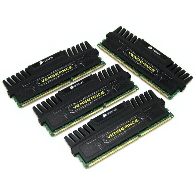 Memória DDR3 - 16GB (4x 4GB) / 1.600MHz - Corsair Vengeance - CMZ16GX3M4X1600C9