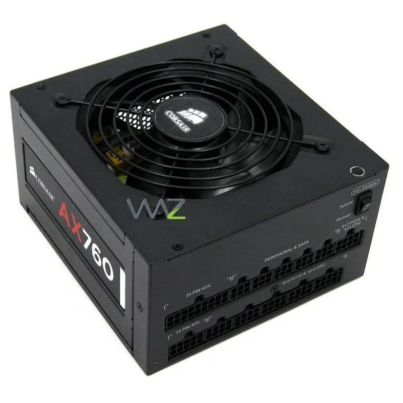 Fonte ATX - 760W - Corsair AX Platinum - Preta - AX760 / CP-9020045-NA