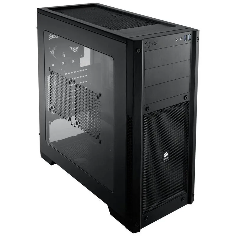 Gabinete ATX - Corsair Carbide 300R (c/ janela) - Preto - CC-9011017-WW