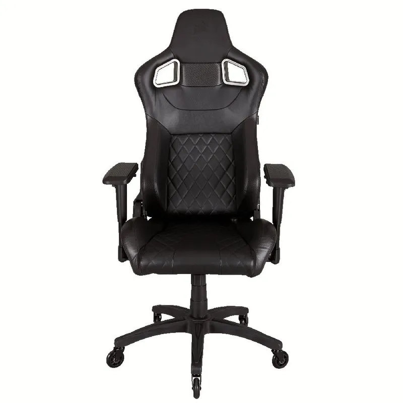 Cadeira Gamer Corsair T1 Race CF-9010001-WW (Preto/Preto, até 120kg, encosto e braços ajustáveis)