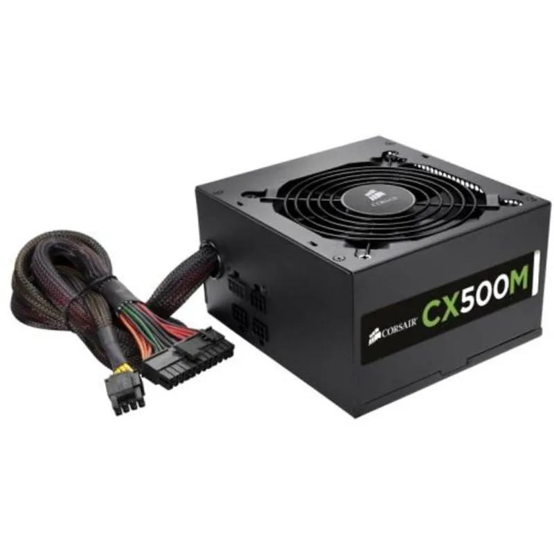 Fonte ATX - 500W - Corsair CXM Bronze - Preta - CP-9020059-WW