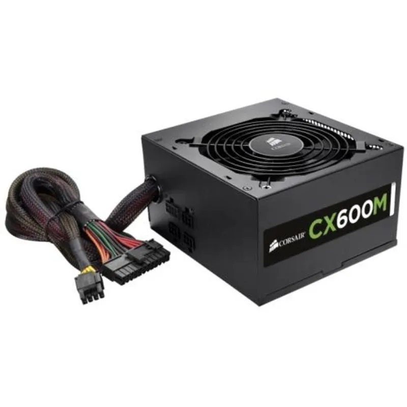 Fonte ATX - 600W - Corsair CX600M - 80 Plus Bronze - Preta - CP-9020060-WW