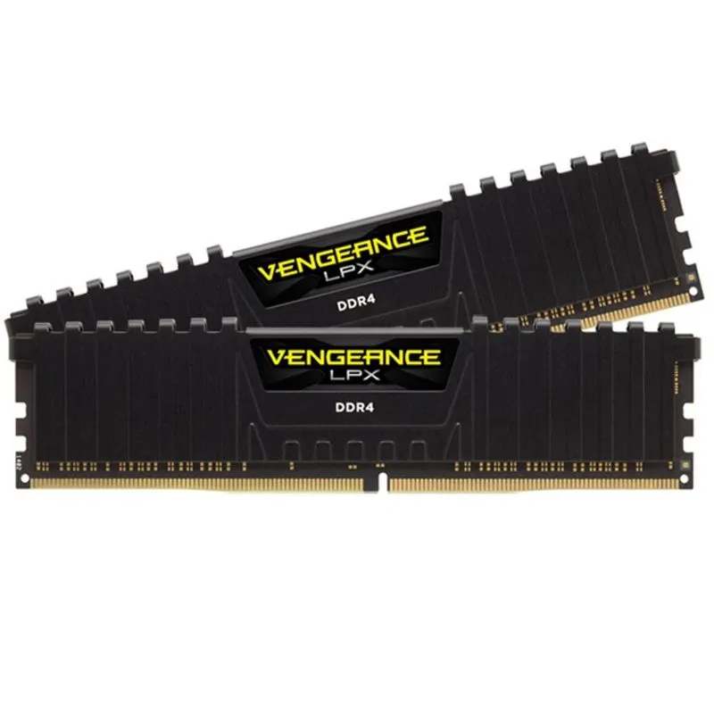 Memória DDR4 - 16GB (2x 8GB) / 3.200MHz - Corsair Vengeance LPX Ryzen Black - CMK16GX4M2Z3200C16