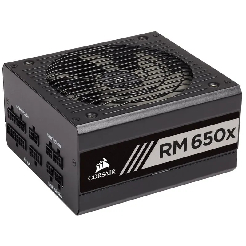 Fonte ATX - 650W - Corsair RM650x - 80 Plus Gold - Preta - CP-9020178-WW/9020091-WW