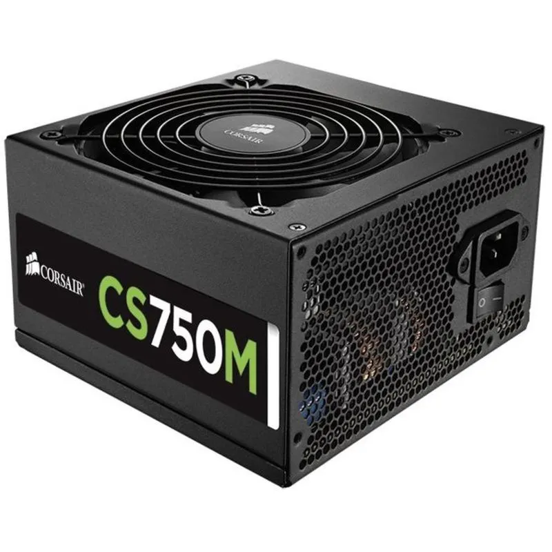 Fonte ATX - 750W - Corsair CSM Gold - Preta - CS750M / CP-9020078-WW