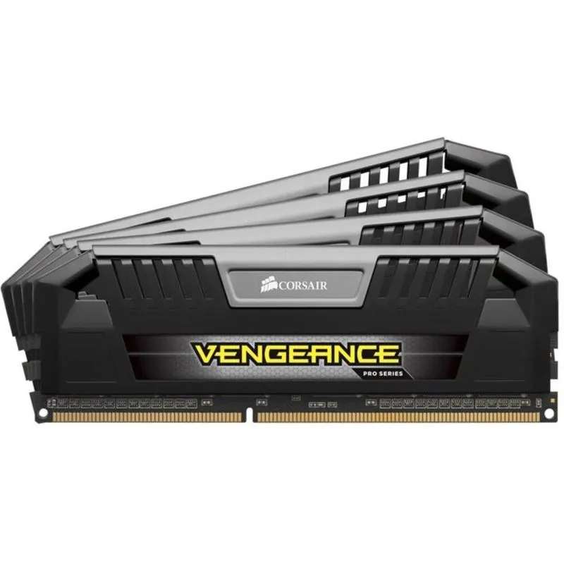 Memória DDR3 - 32GB (4x 8GB) / 1.866MHz - Corsair Vengeance Pro - CMY32GX3M4A1866C9