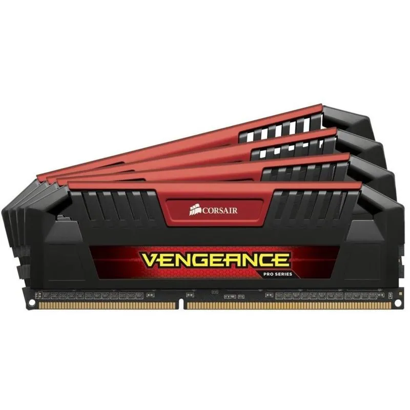 Memória DDR3 - 32GB (4x 8GB) / 2.400MHz - Corsair Vengeance Pro - CMY32GX3M4A2400C11R