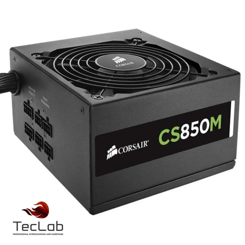 Fonte ATX - 850W - Corsair CSM Gold - Preta - CS850M / CP-9020086-NA / CP-9020086-WW