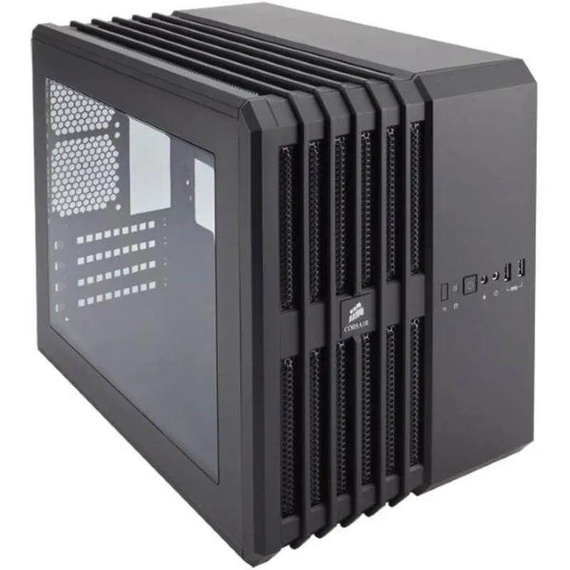 Gabinete Micro ATX - Corsair Carbide Air 240 (c/ janela) - Preto - CC-9011070-WW