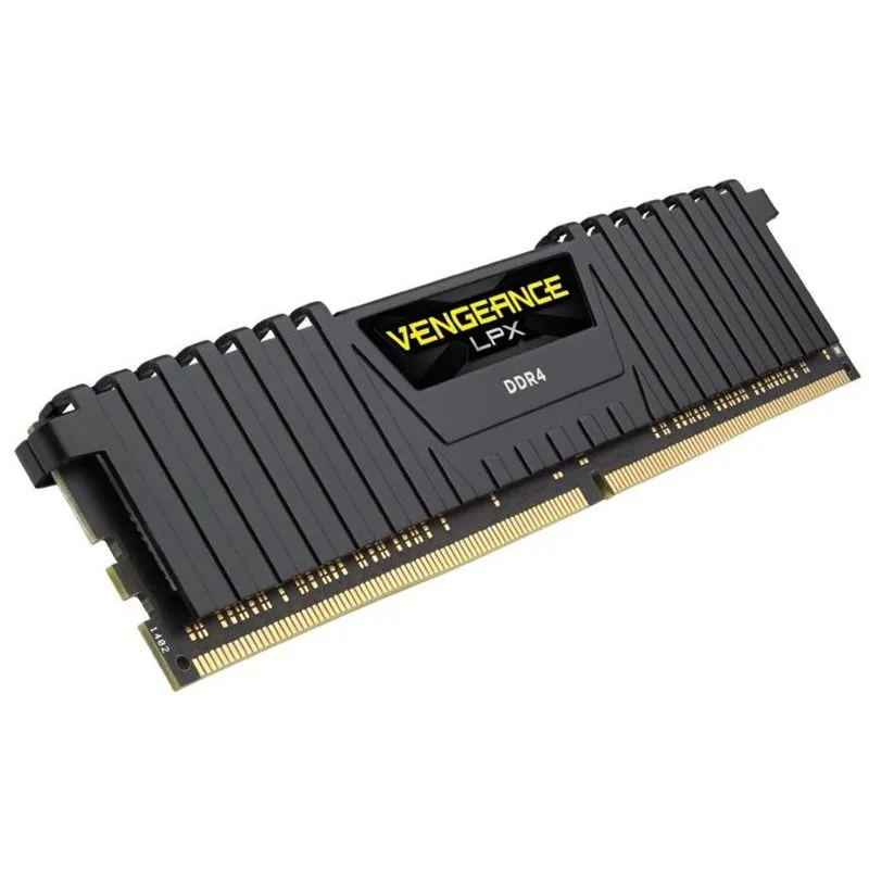 Memória DDR4 - 32GB (4x 8GB) / 2.666MHz - Corsair Vengeance LPX - CMK32GX4M4A2666C16