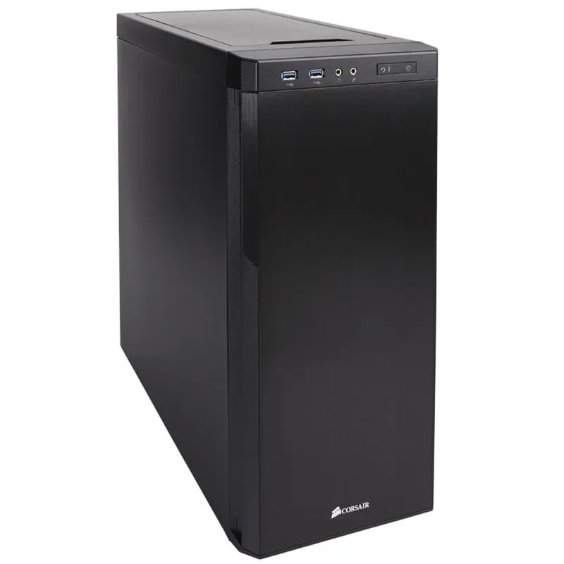 Gabinete E-ATX - Corsair Carbide 330R - Blackout Edition - CC-9011076-WW