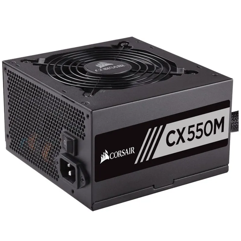 Fonte ATX - 550W - Corsair CX550M - 80 Plus Bronze - Preta - CP-9020102-WW